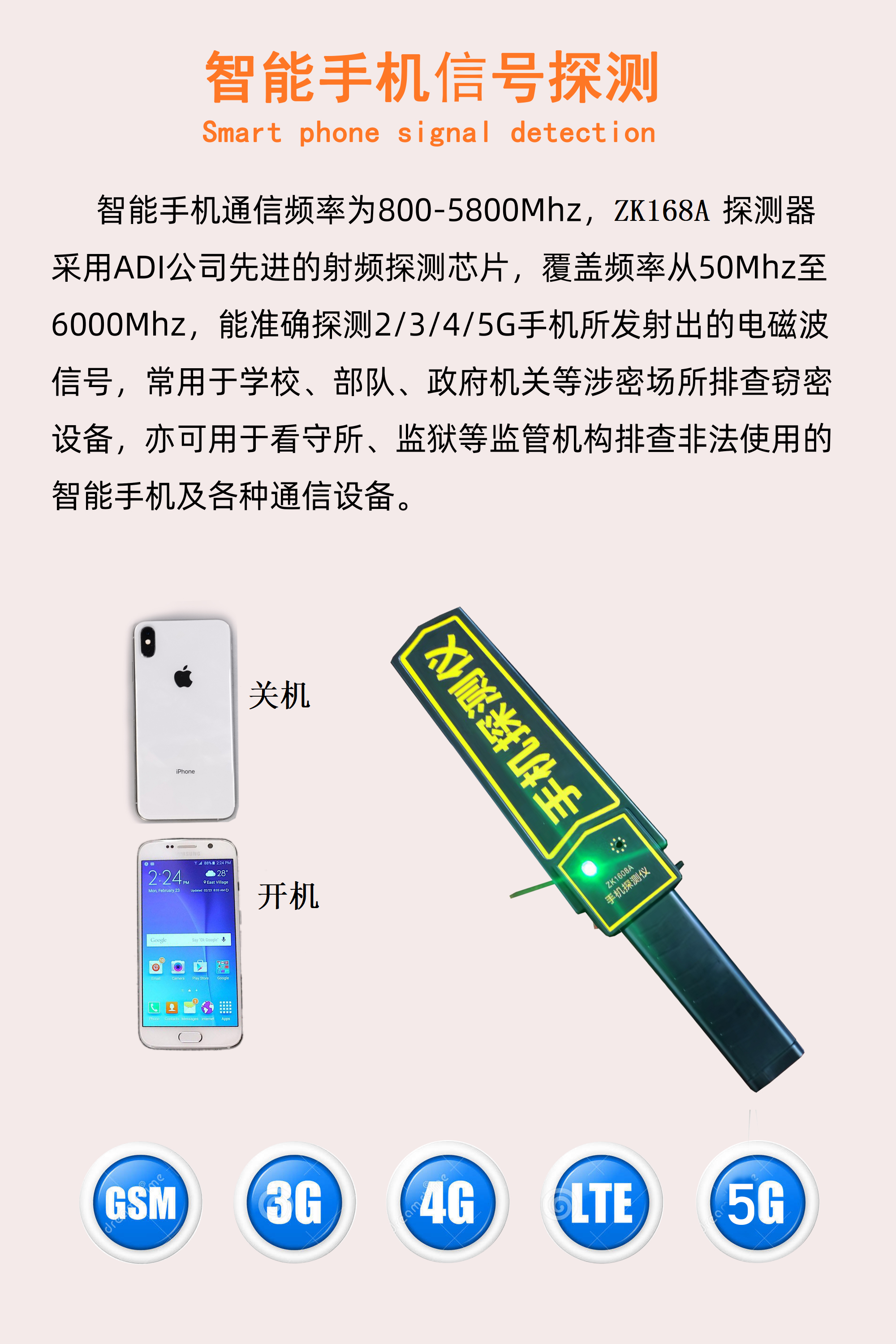 手持式手機探測儀(圖11) 手持式手機探測儀(圖11)